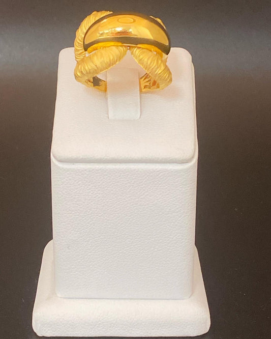 21k Ring - Size 8 - 11.1 Grams