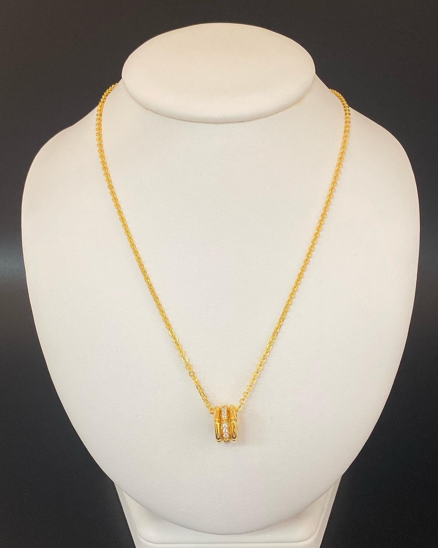 21k Necklace - 18'' - 7.2 grams