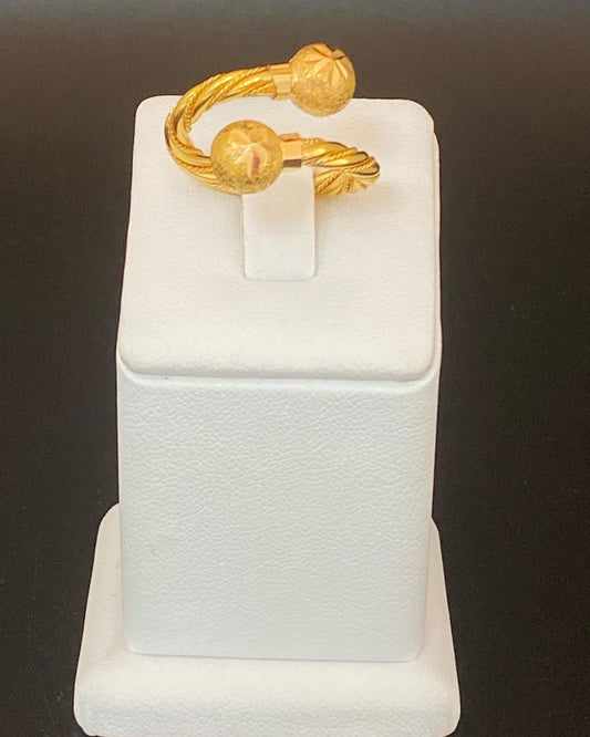 21k Ring - Size 5.5 - 5.3 Grams