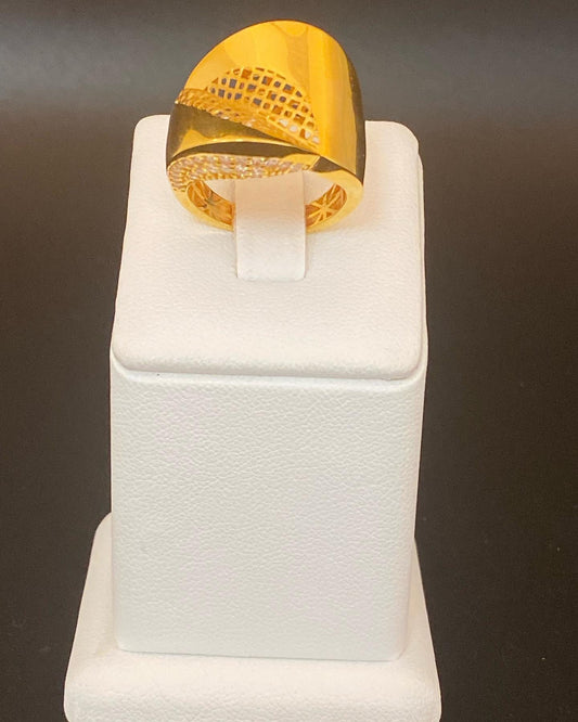 21k Ring - Size 8 - 10.0 Grams