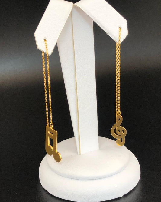 21k Earrings - 4.1 grams