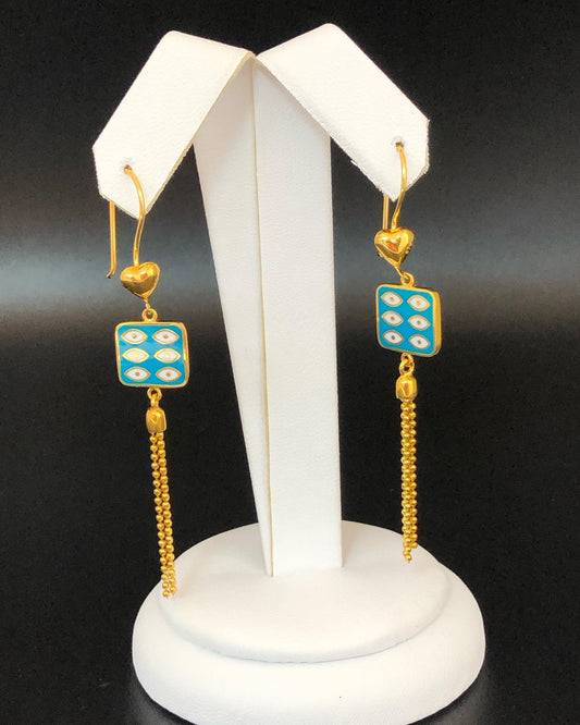 21k Earrings - 5.9 grams