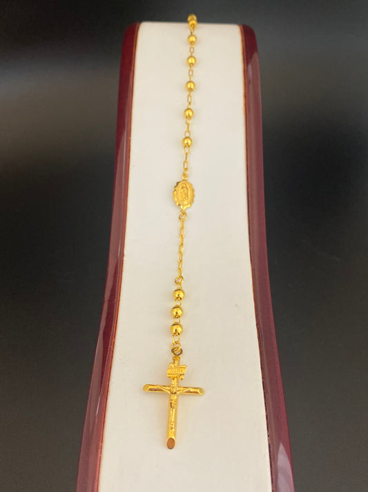 Mary Rosary Bracelet - 21k - 6.2 grams